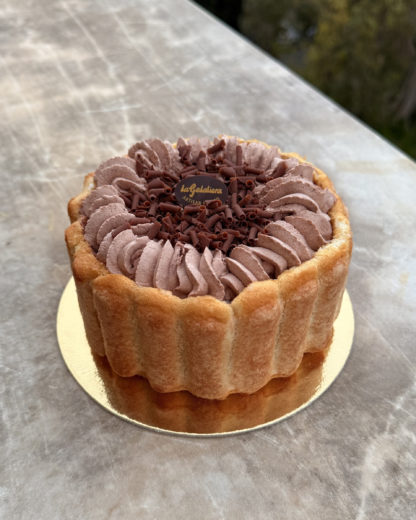 La Charlotte glacée poire chocolat | La Gelatiera, artisan glacier – Image 3