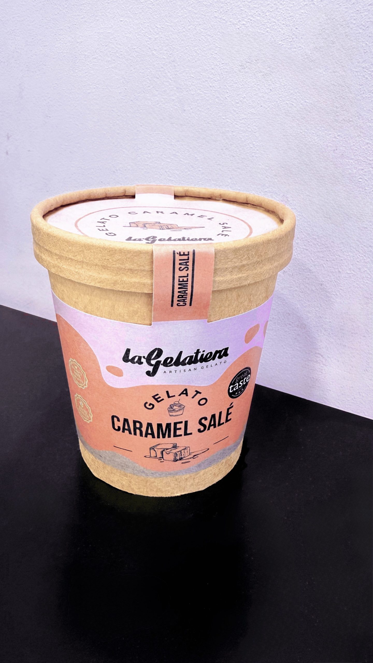 Glace Caramel salé primée